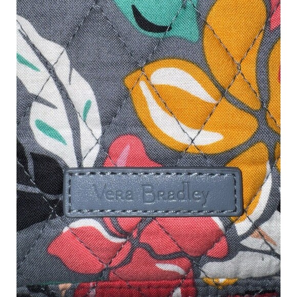 Vera Bradley Essential Laptop Backpack Coastal Paradise Gray NWOT main image 10
